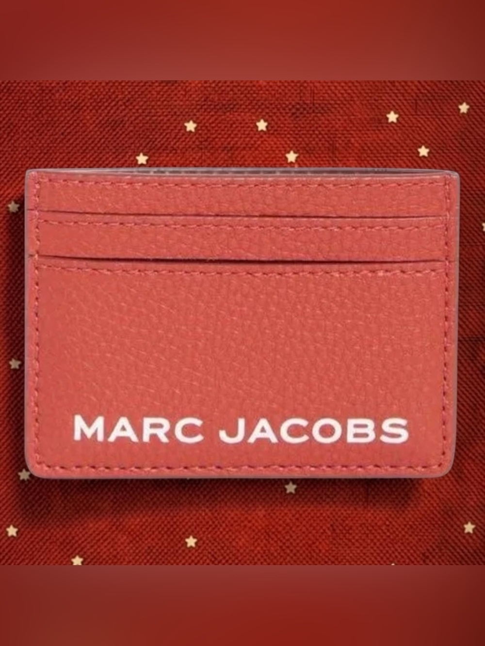 Marc Jacobs NWT Red Leather Card Case